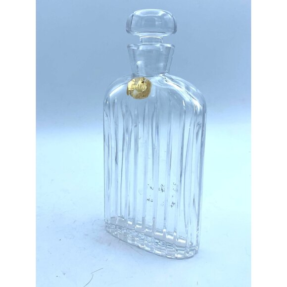 Atlantis Whiskey Hand Blown Glass Decanter and  Stopper Sonnet 7 inches - Picture 8 of 8